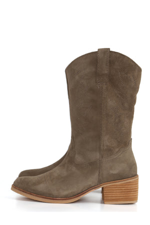BOTA MUJER - NICOLASA NACHO RENOBUK TAUPE