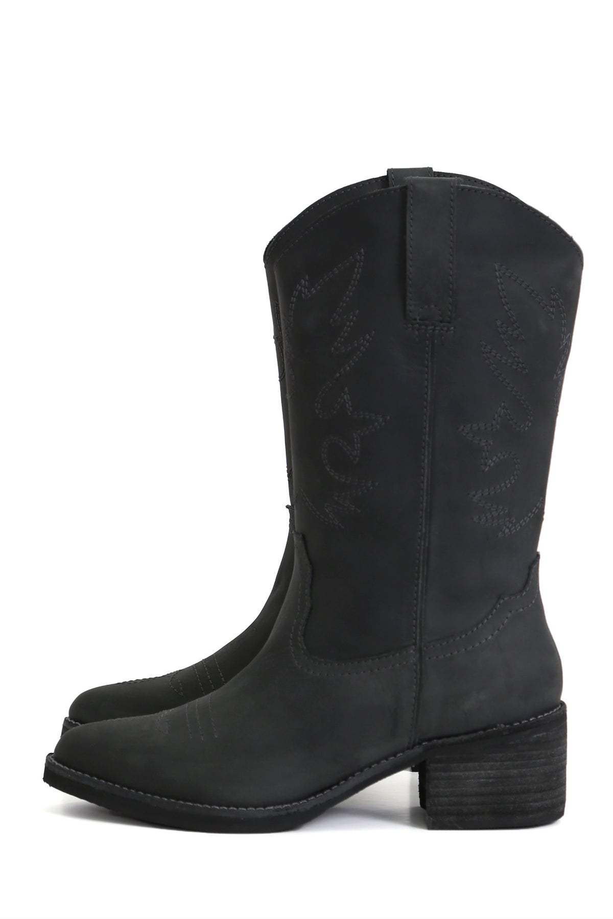 BOTA MUJER - NICOLASA NACHO WEST NEGRO
