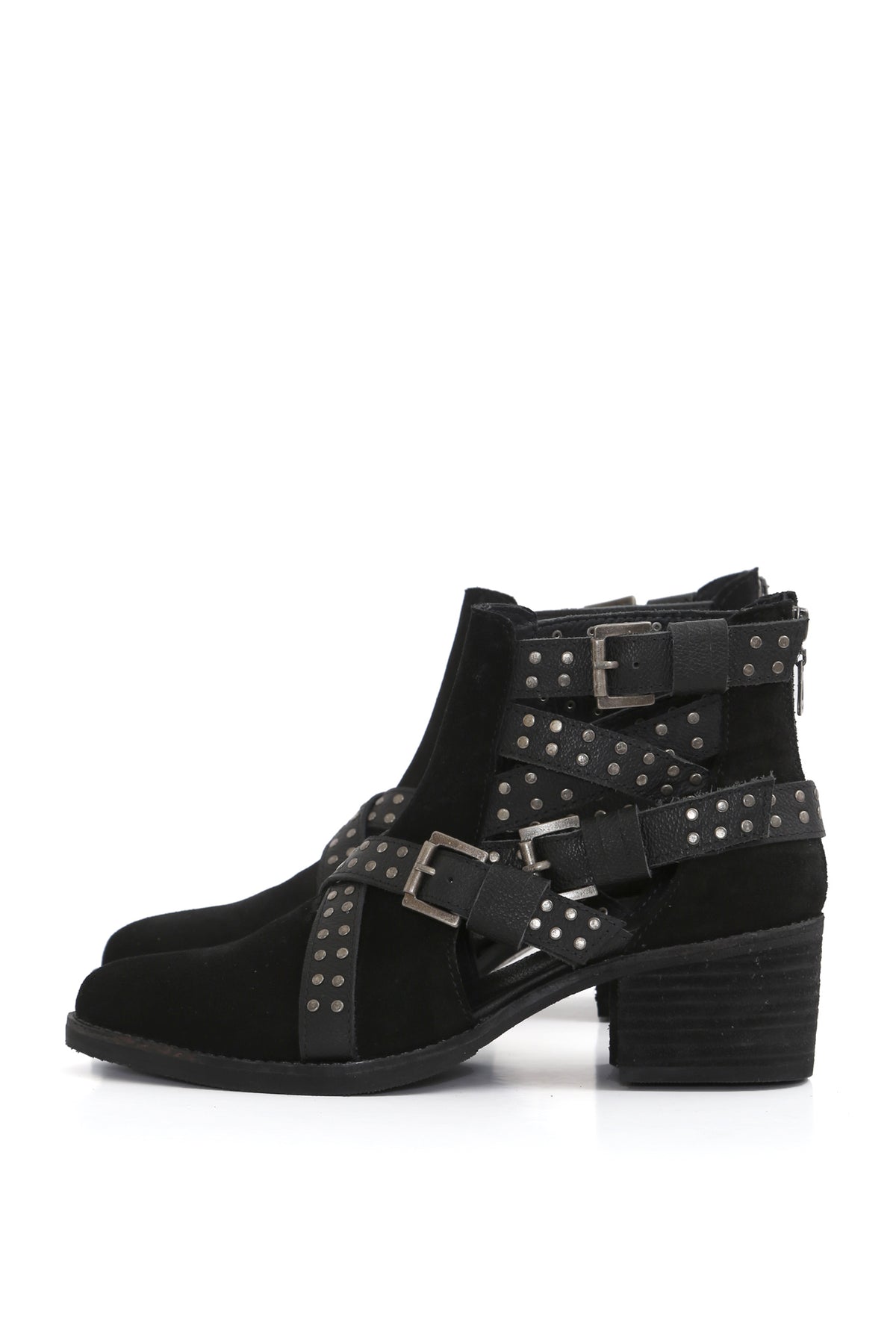 BOTIN MUJER - NICOLASA NORMANDÍA RENOB/GAUCH. NEGRO