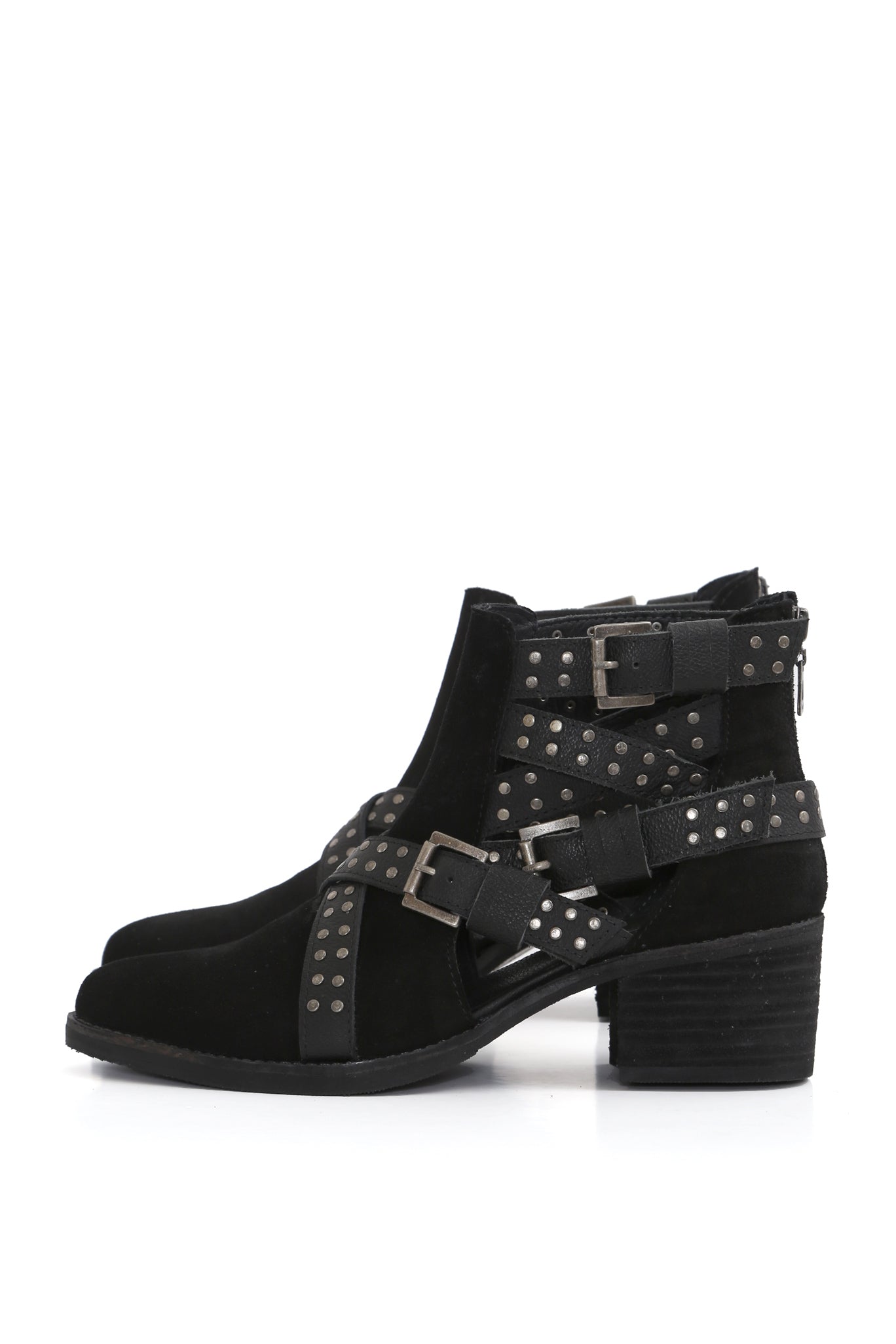 BOTIN MUJER - NICOLASA NORMANDÍA RENOB/GAUCH. NEGRO