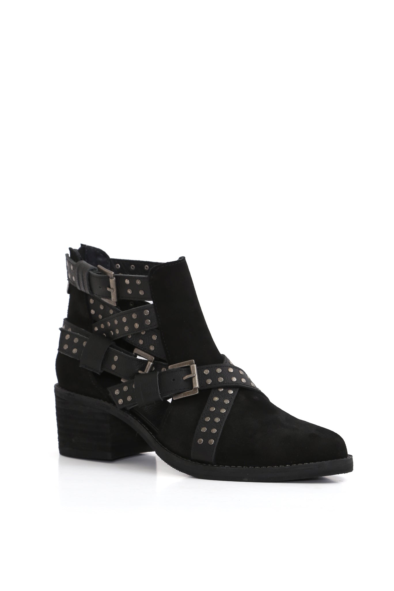 BOTIN MUJER - NICOLASA NORMANDÍA RENOB/GAUCH. NEGRO