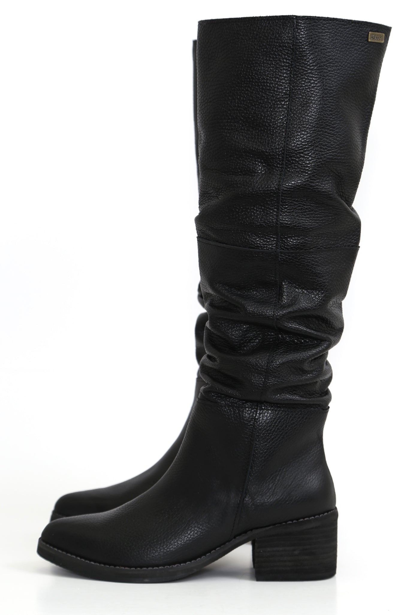 BOTA MUJER - NICOLASA NORUEGA FLOATER NEGRO