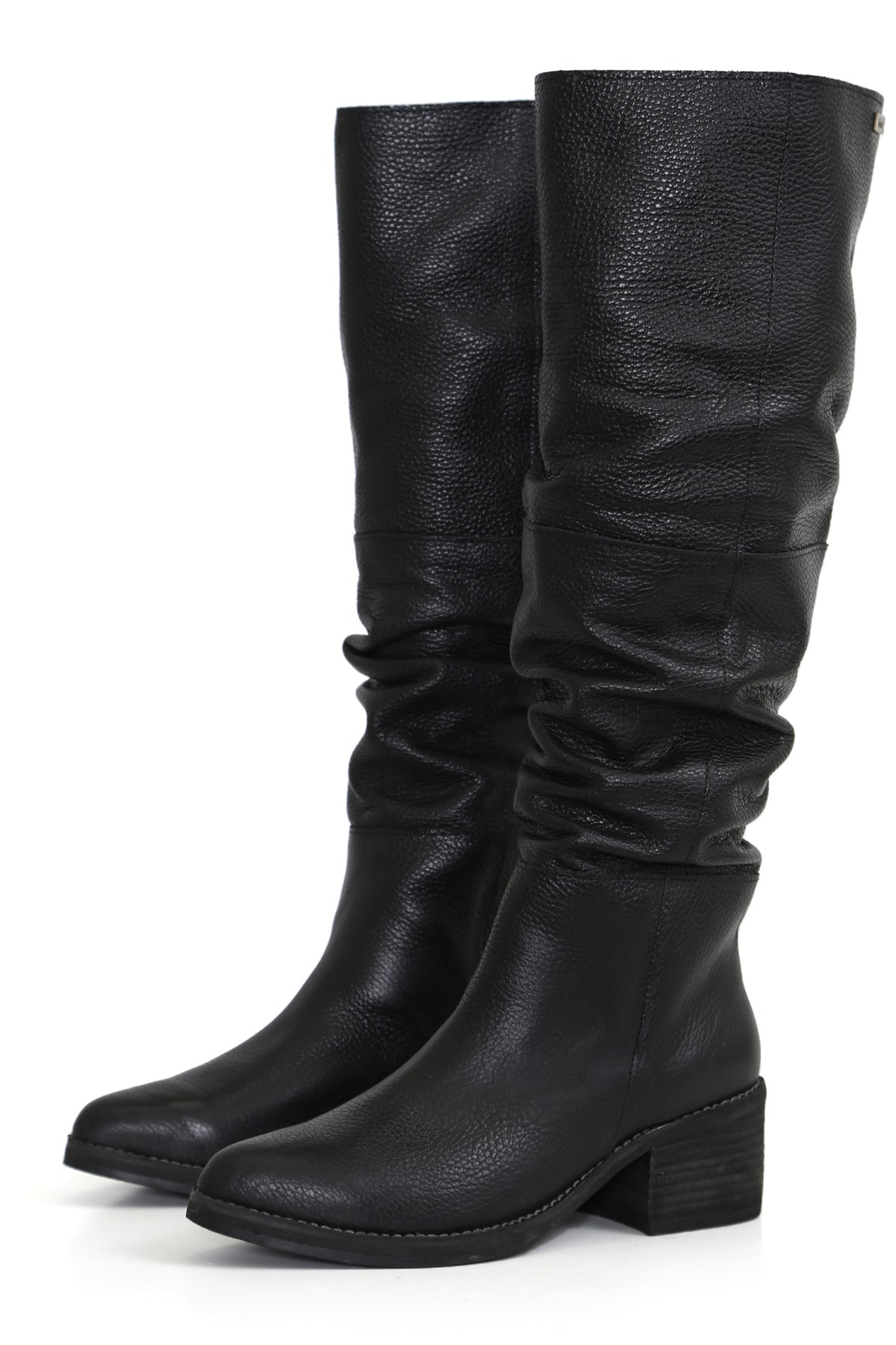 BOTA MUJER - NICOLASA NORUEGA FLOATER NEGRO