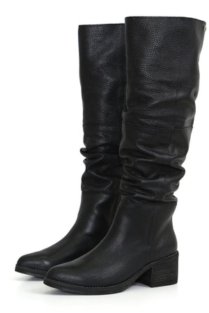 BOTA MUJER - NICOLASA NORUEGA FLOATER NEGRO