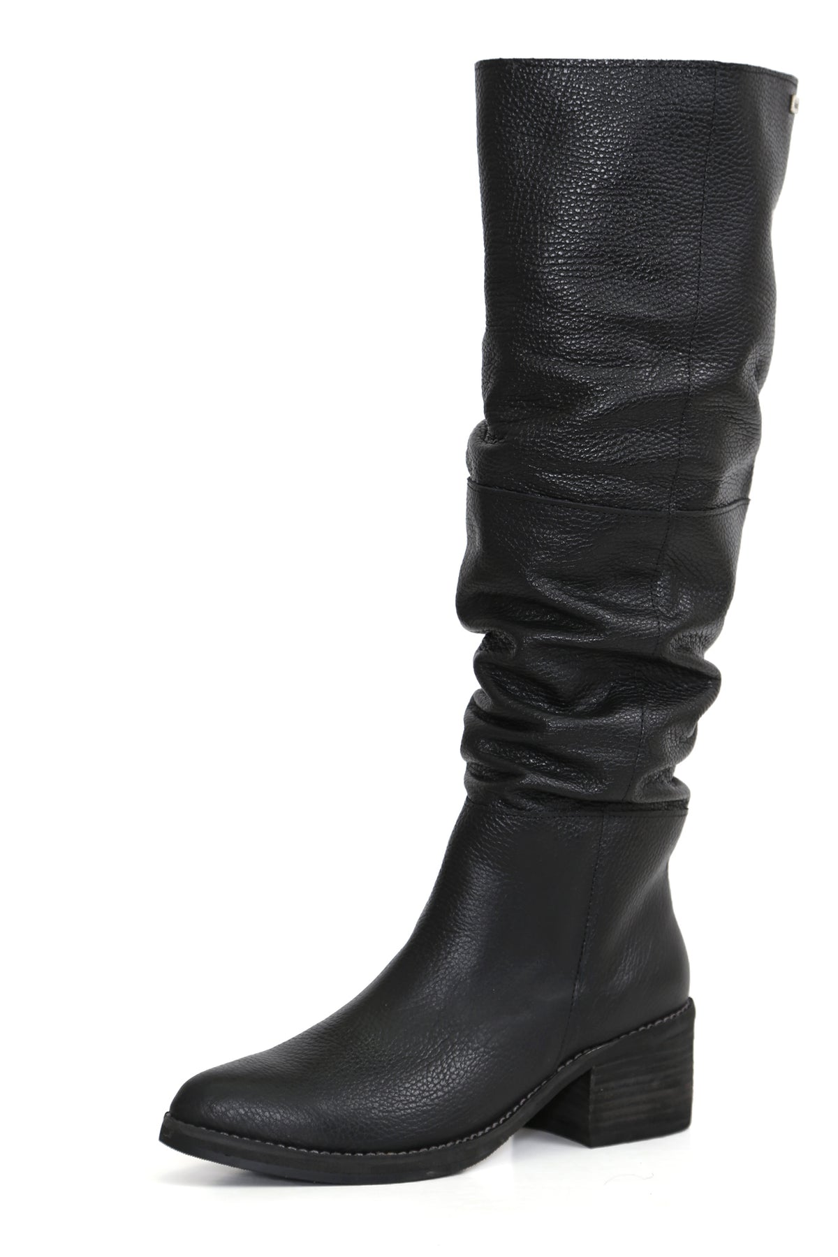 BOTA MUJER - NICOLASA NORUEGA FLOATER NEGRO
