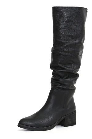 BOTA MUJER - NICOLASA NORUEGA FLOATER NEGRO