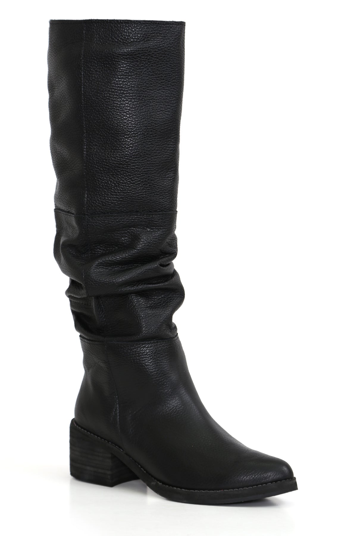 BOTA MUJER - NICOLASA NORUEGA FLOATER NEGRO