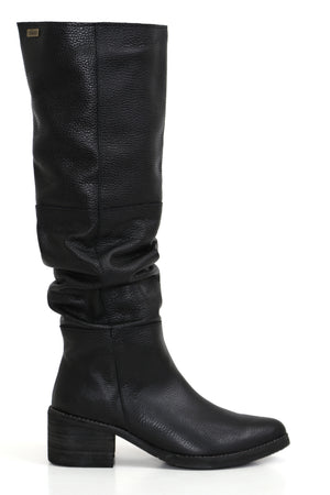 BOTA MUJER - NICOLASA NORUEGA FLOATER NEGRO