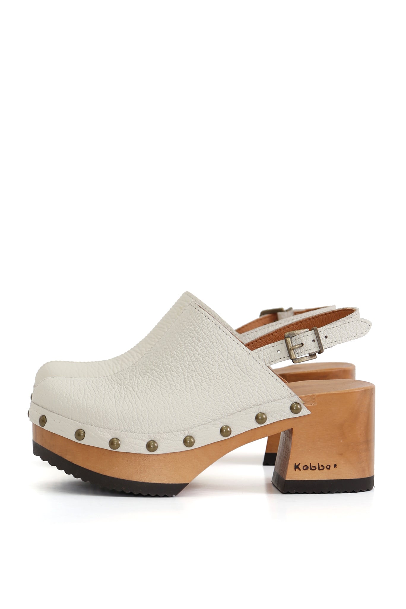 ZUECO MUJER - PAJARO PEPA ROMA MARFIL