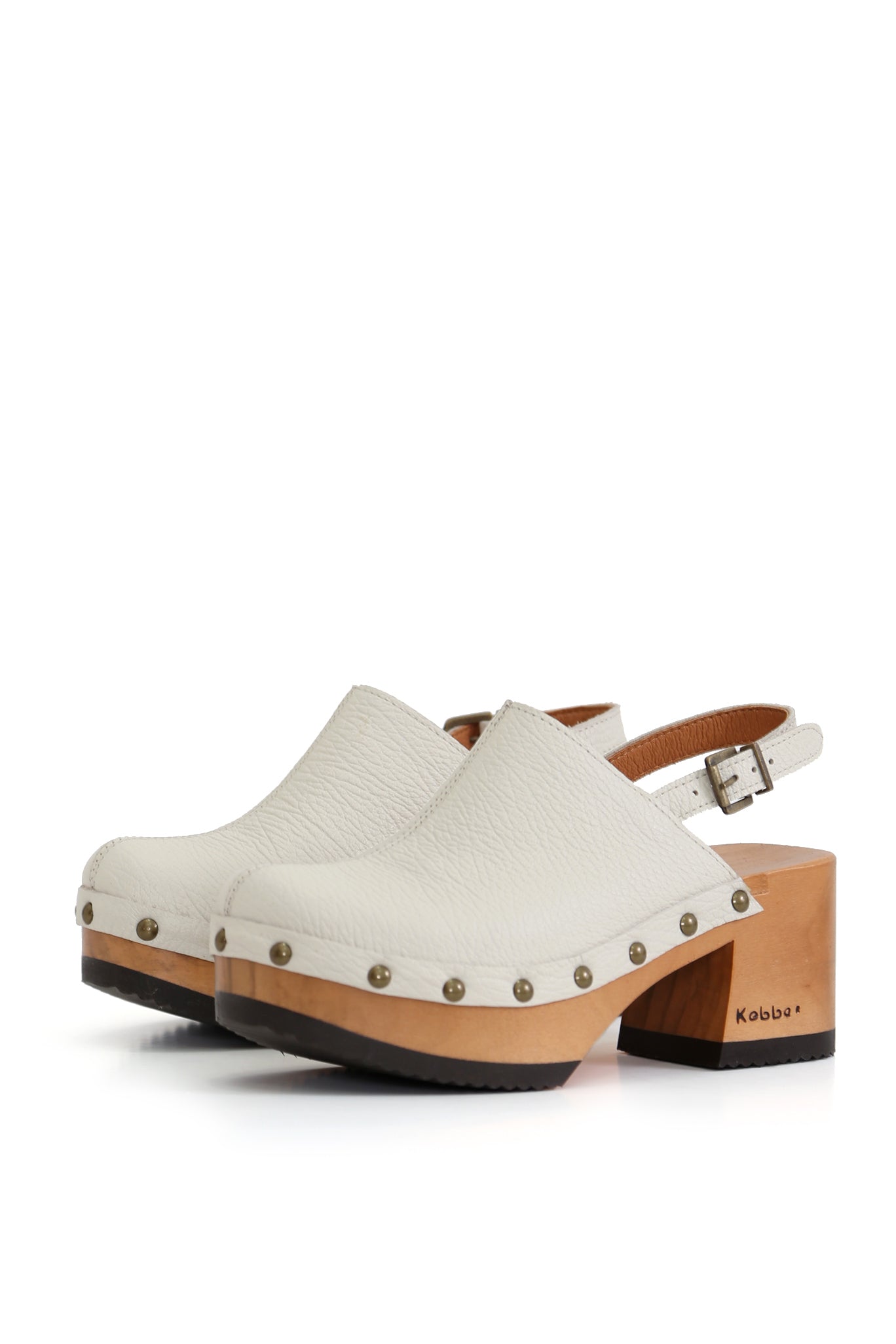 ZUECO MUJER - PAJARO PEPA ROMA MARFIL