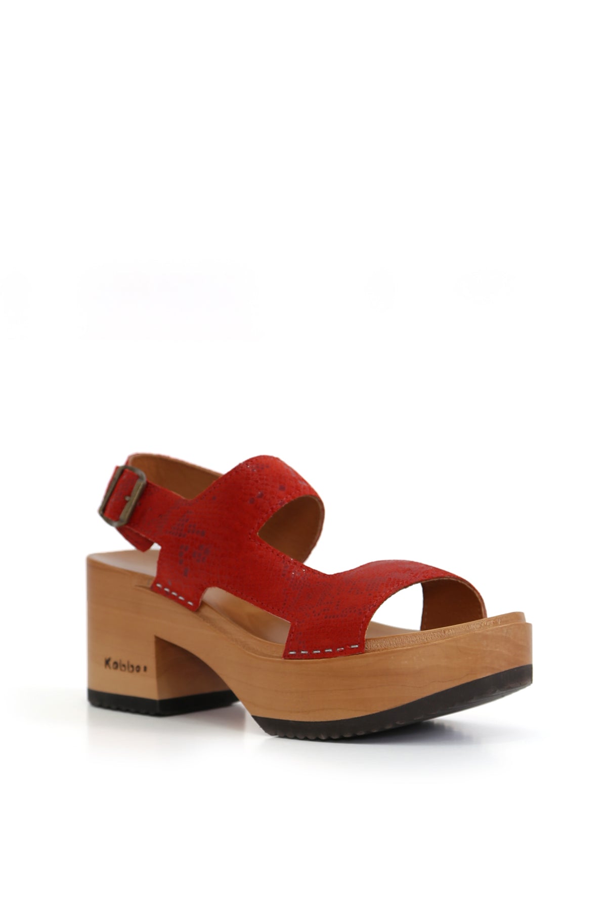 SANDALIA MUJER - PAJARO PIERA DFO 43 ROJO