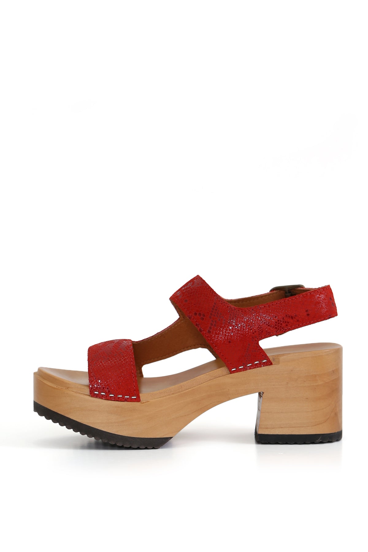 SANDALIA MUJER - PAJARO PIERA DFO 43 ROJO