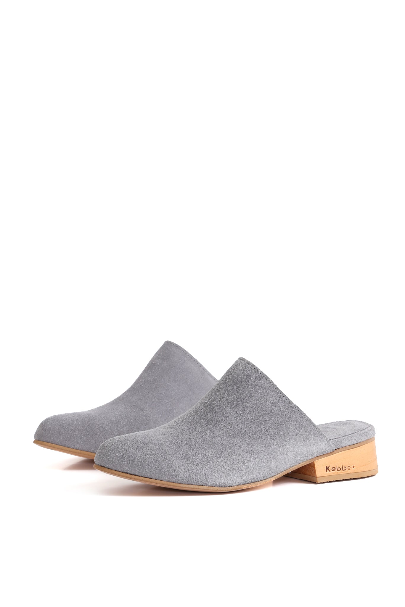 ZUECO TIPO MULE - POINT AMPARO RENOBUK PERLA