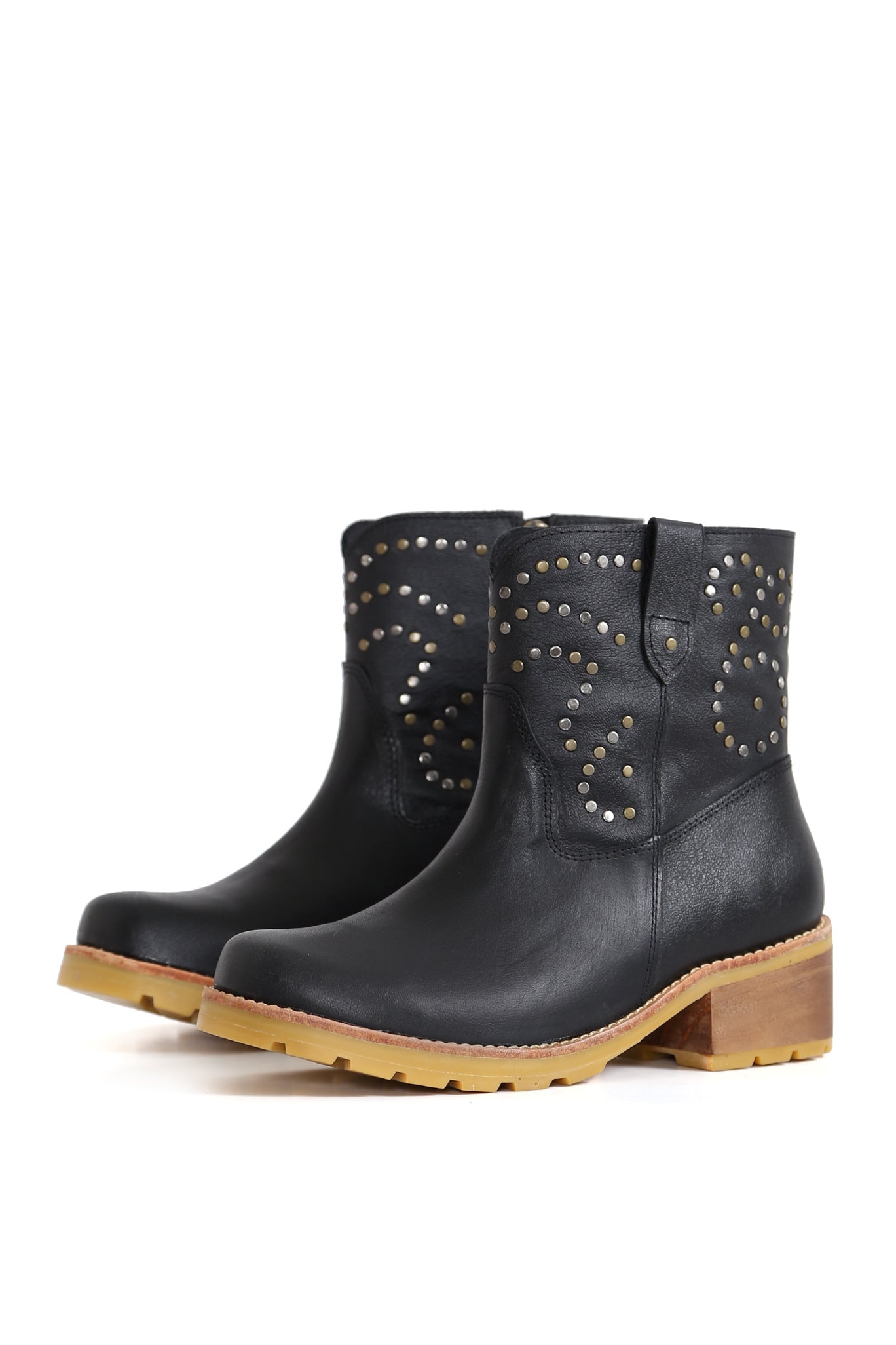 BOTIN MUJER - SIMONITA SANTINO MONTERREY NEGRO
