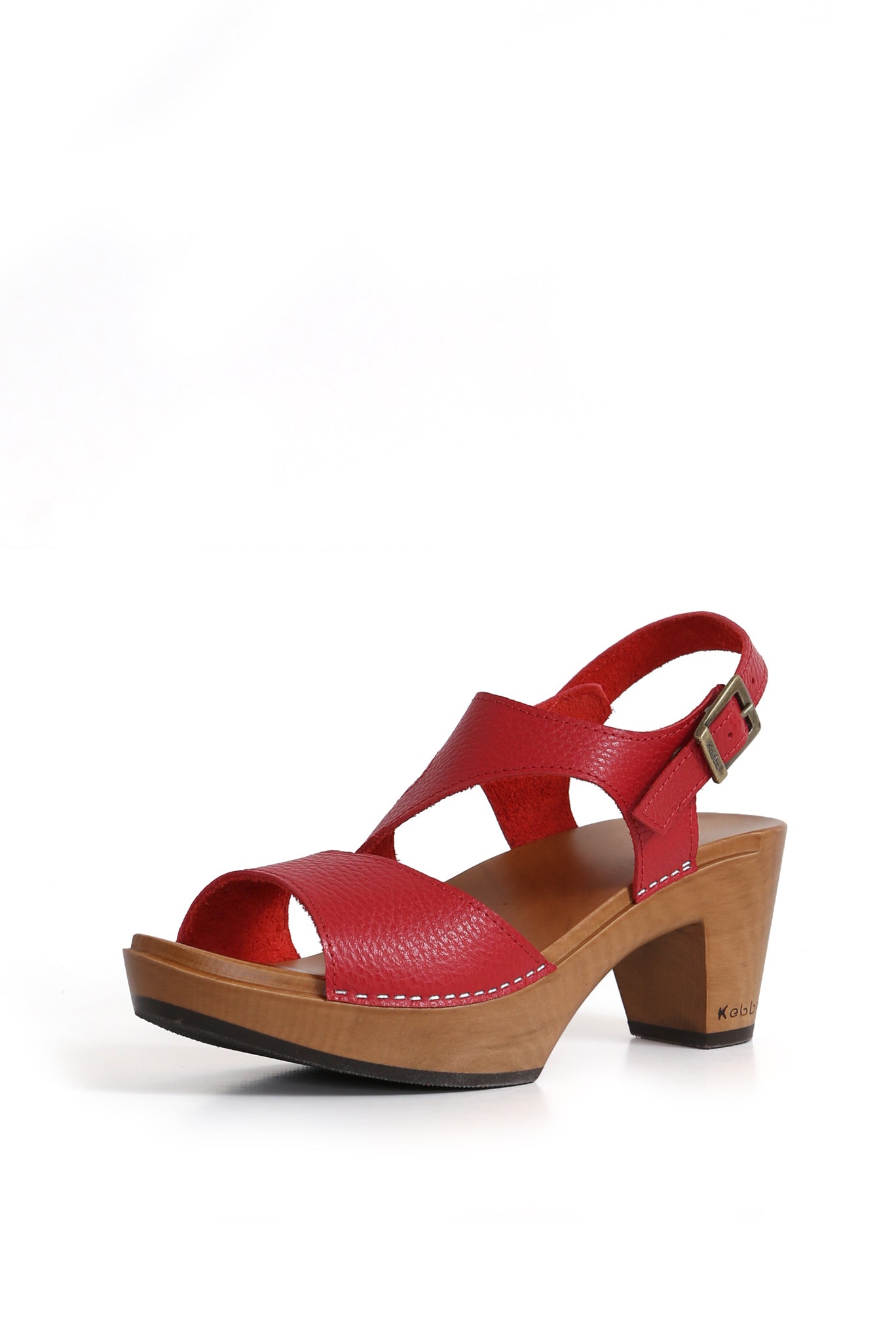SANDALIA MUJER - TRI TROYA TEXAS ROJO