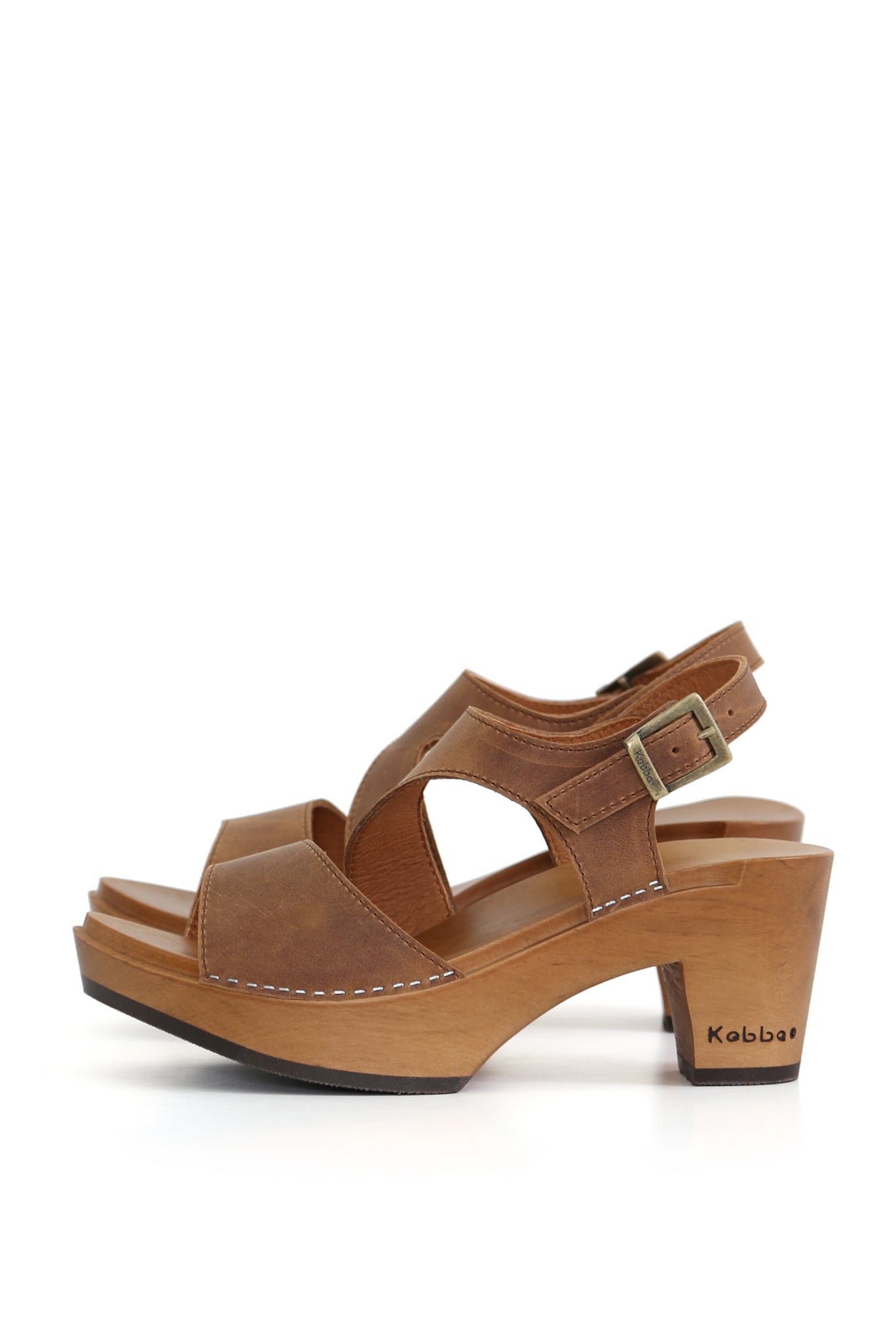SANDALIA MUJER - TRI TROYA WEST BRANDY