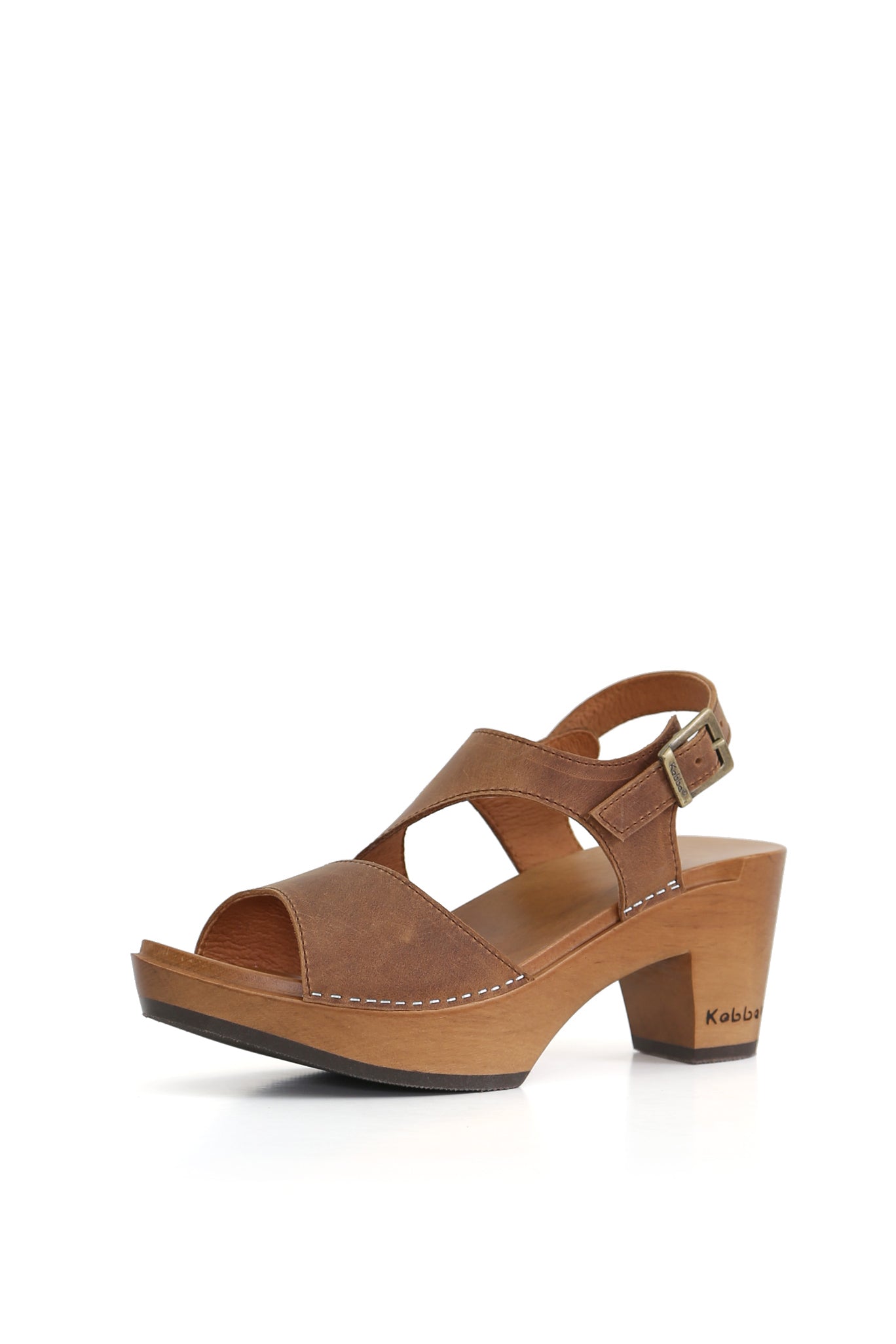 SANDALIA MUJER - TRI TROYA WEST BRANDY