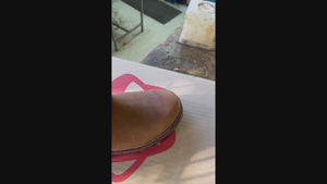 BOTA DE CUERO KEBBA MUJER DACIANO WEST BRANDY