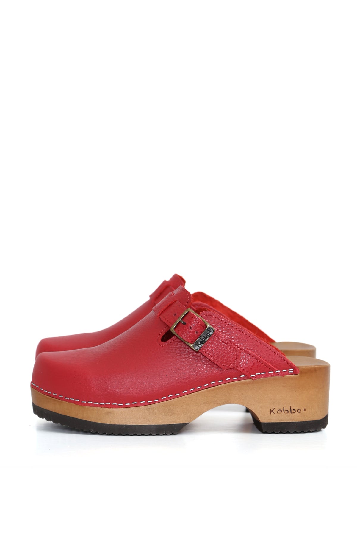 ZUECO MUJER KEBBA ROJO