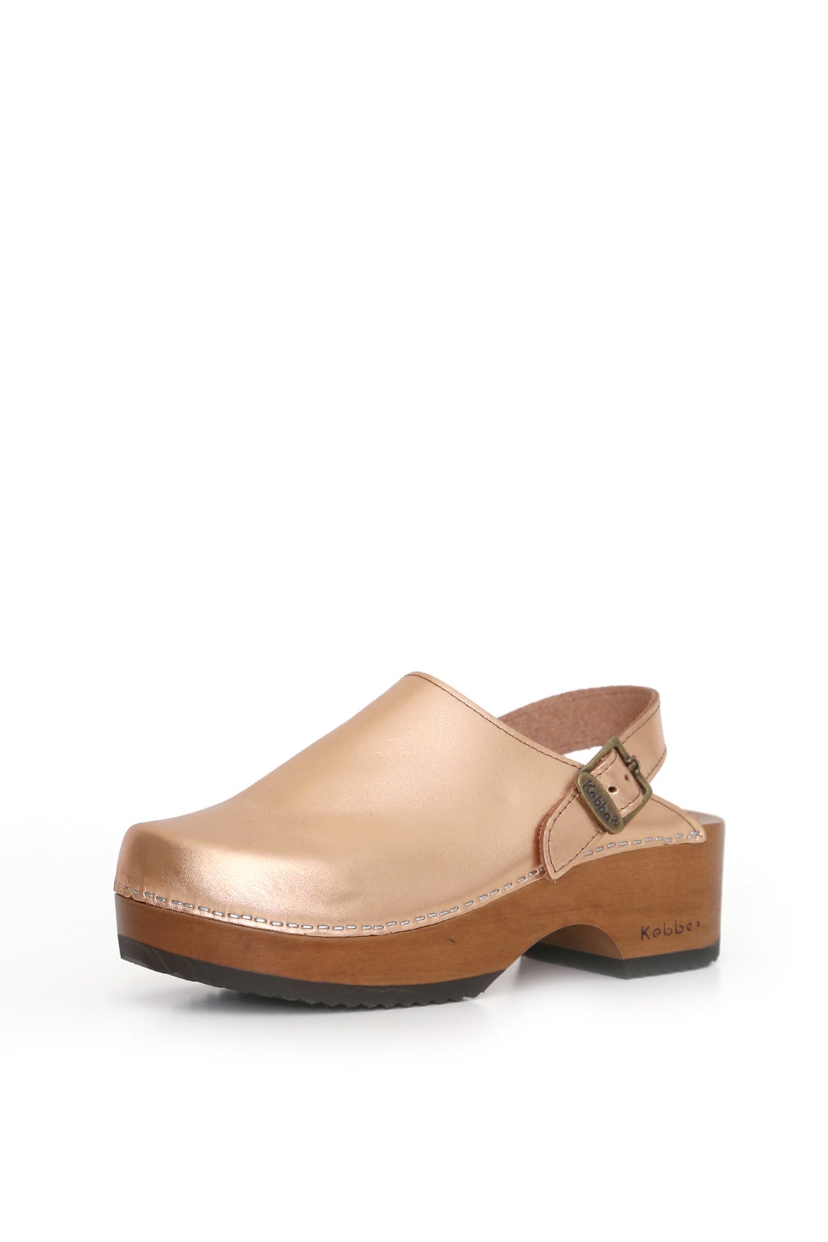 ZUECO MUJER - CLOC TRABA METAL COBRE