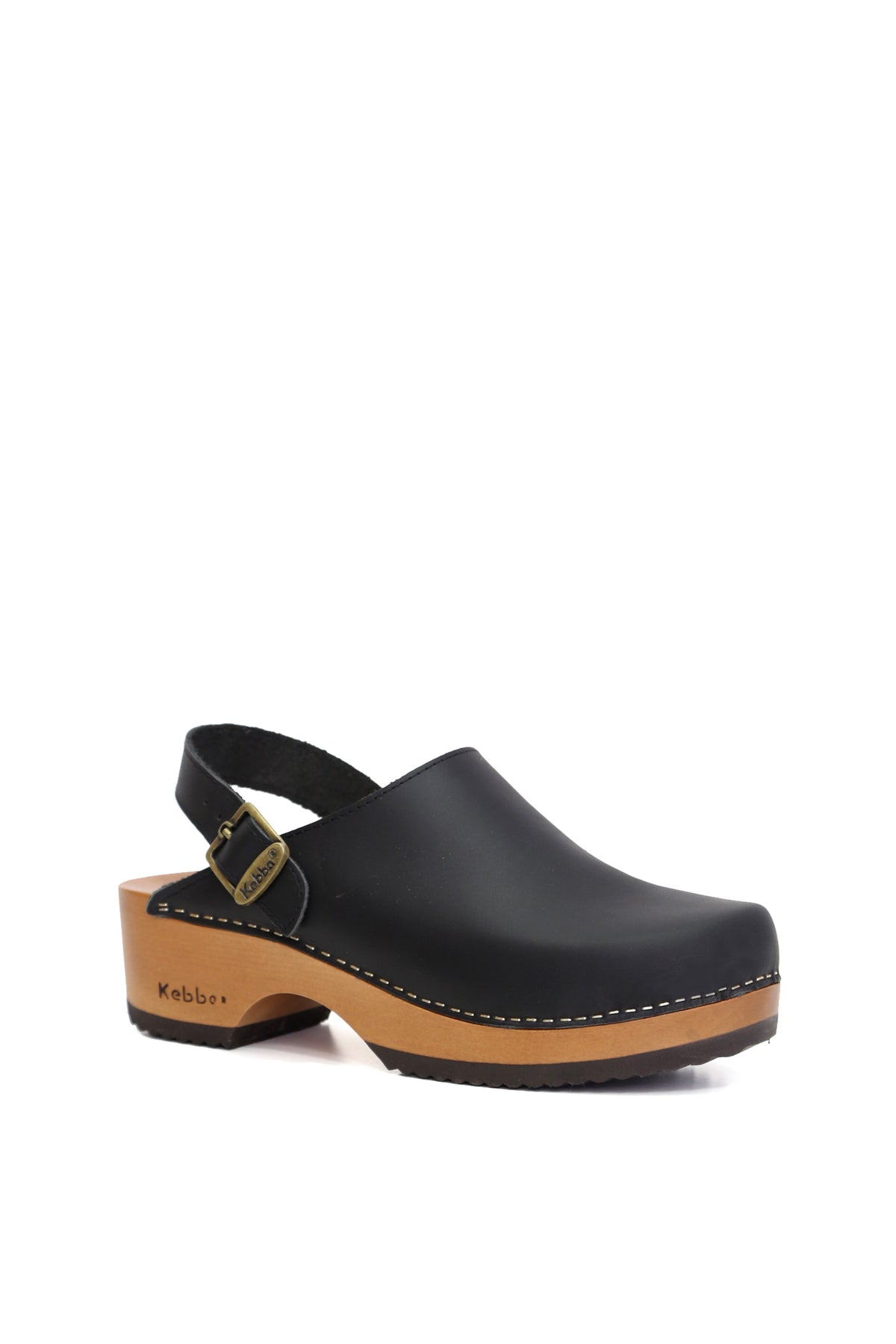 ZUECO MUJER - CLOC TRABA NAUTICO NEGRO