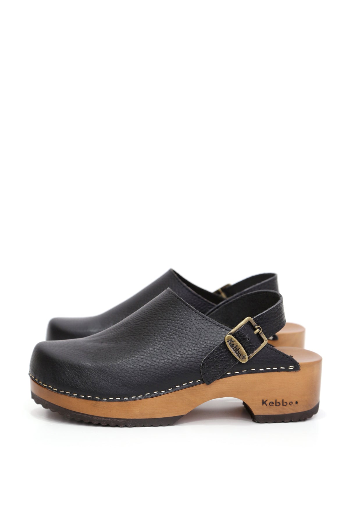 ZUECO MUJER - CLOC TRABA TAPIZ NEGRO