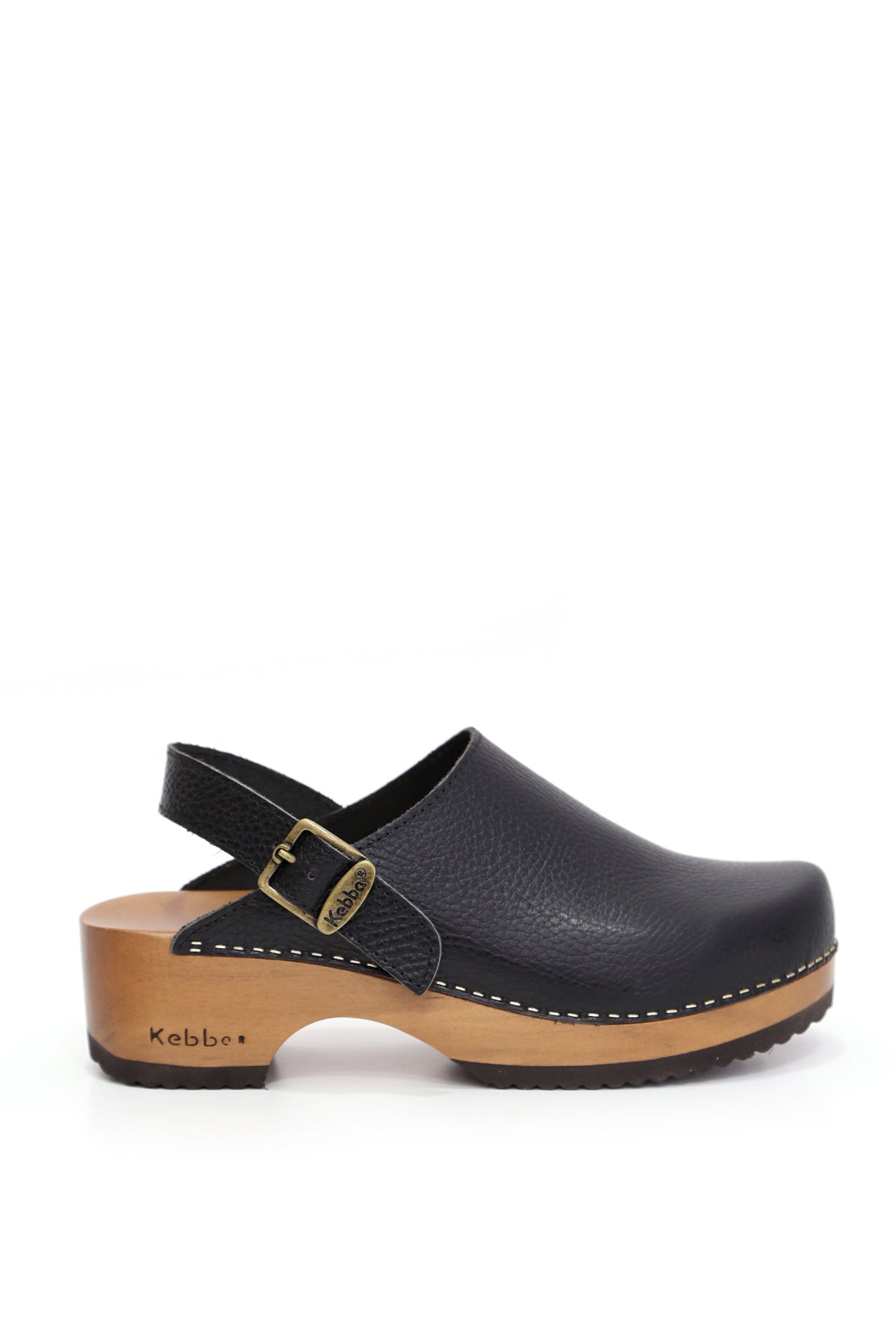 ZUECO MUJER - CLOC TRABA TAPIZ NEGRO