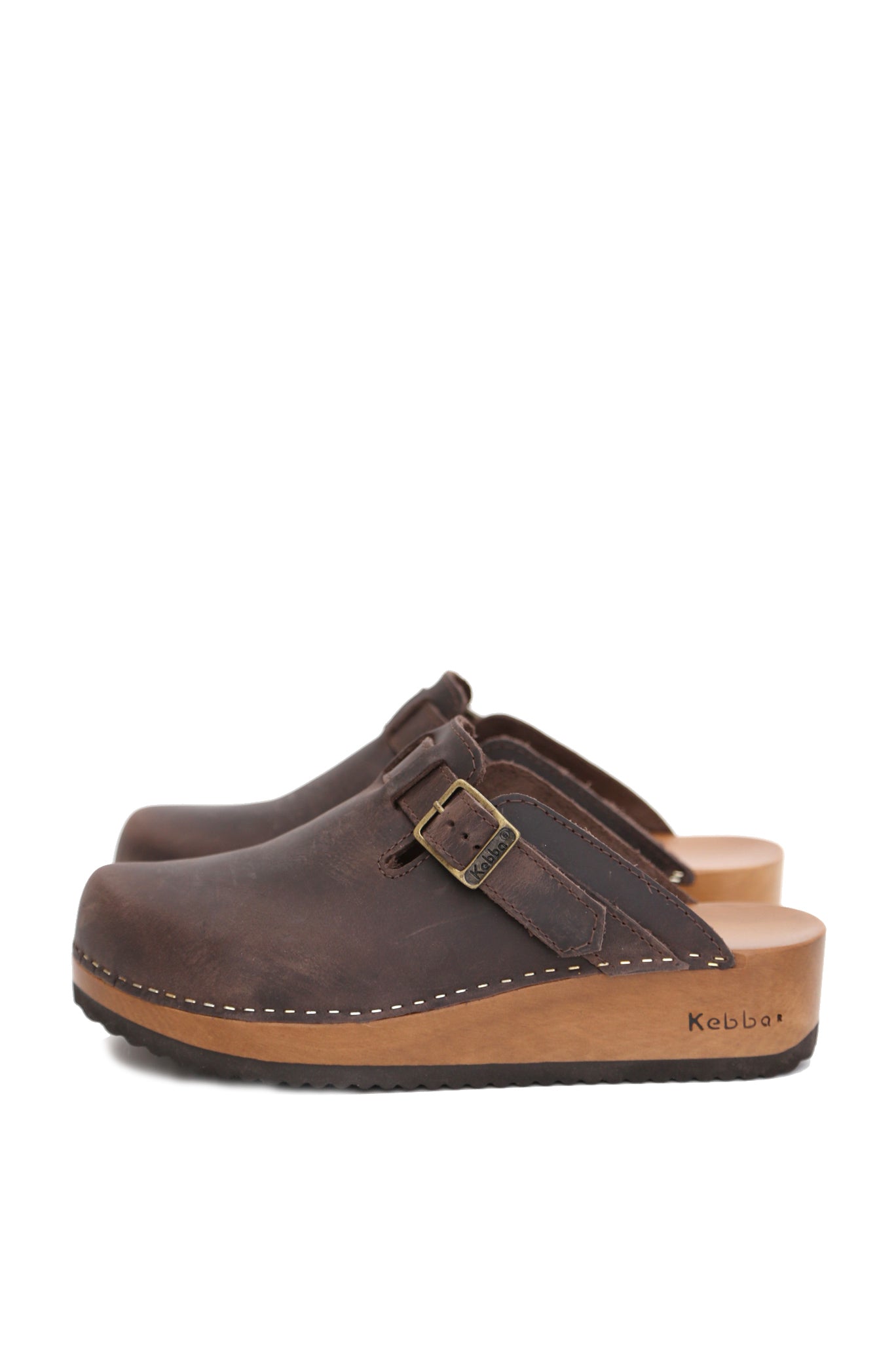 ZUECO MUJER - KEBBA RIEMEN WEST CHOCOLATE