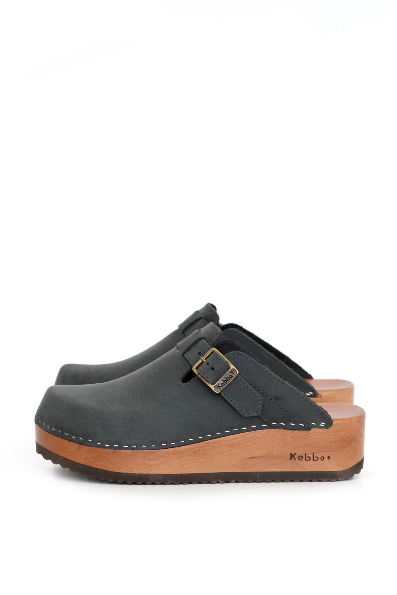 ZUECO MUJER - KEBBA RIEMEN WEST NEGRO