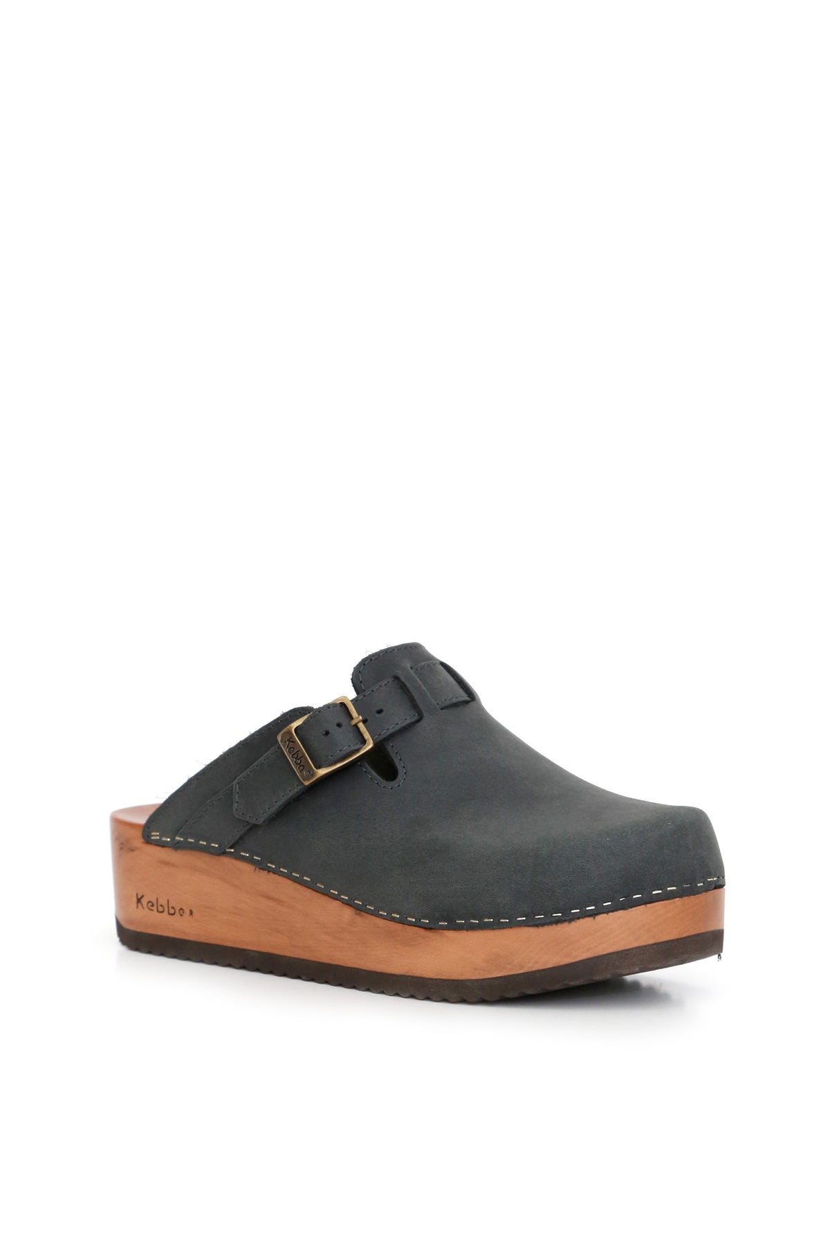 ZUECO MUJER - KEBBA RIEMEN WEST NEGRO