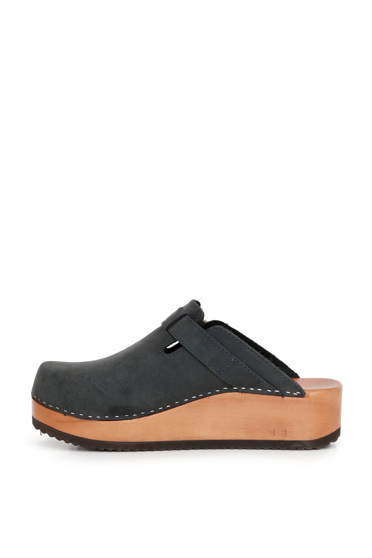 ZUECO MUJER - KEBBA RIEMEN WEST NEGRO