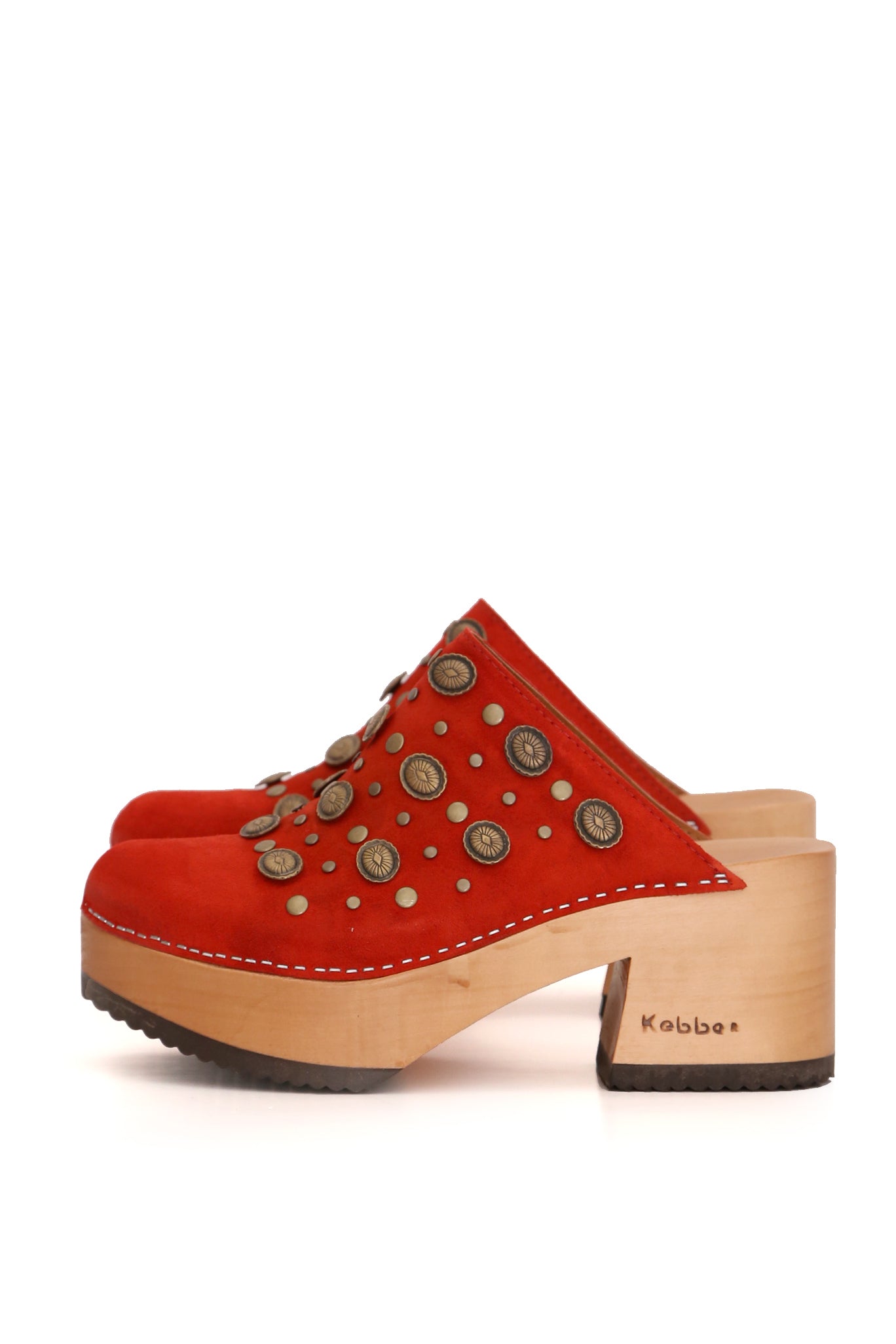 ZUECO MUJER - PAJARO PASTORA RENOBUK ROJO