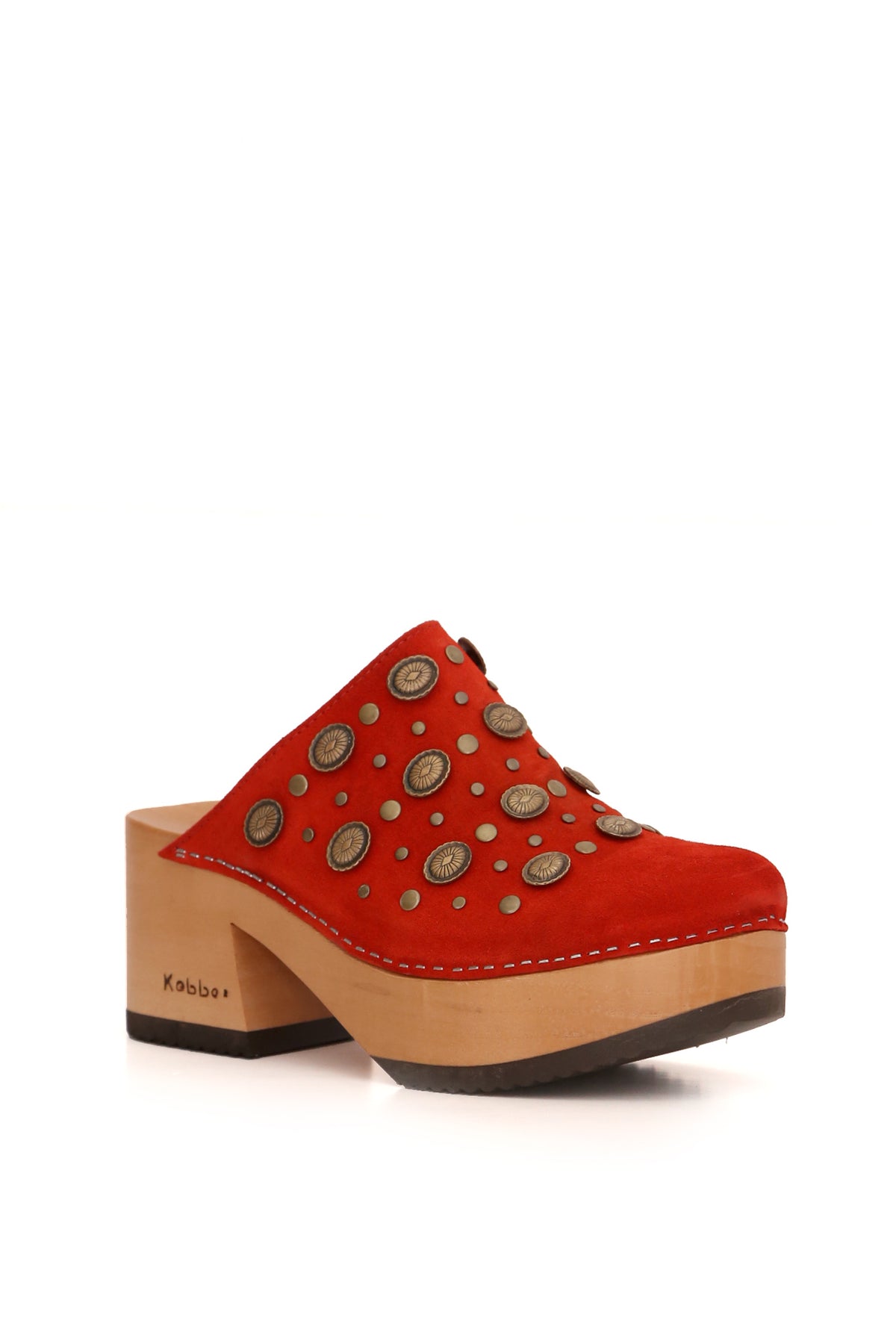 ZUECO MUJER - PAJARO PASTORA RENOBUK ROJO