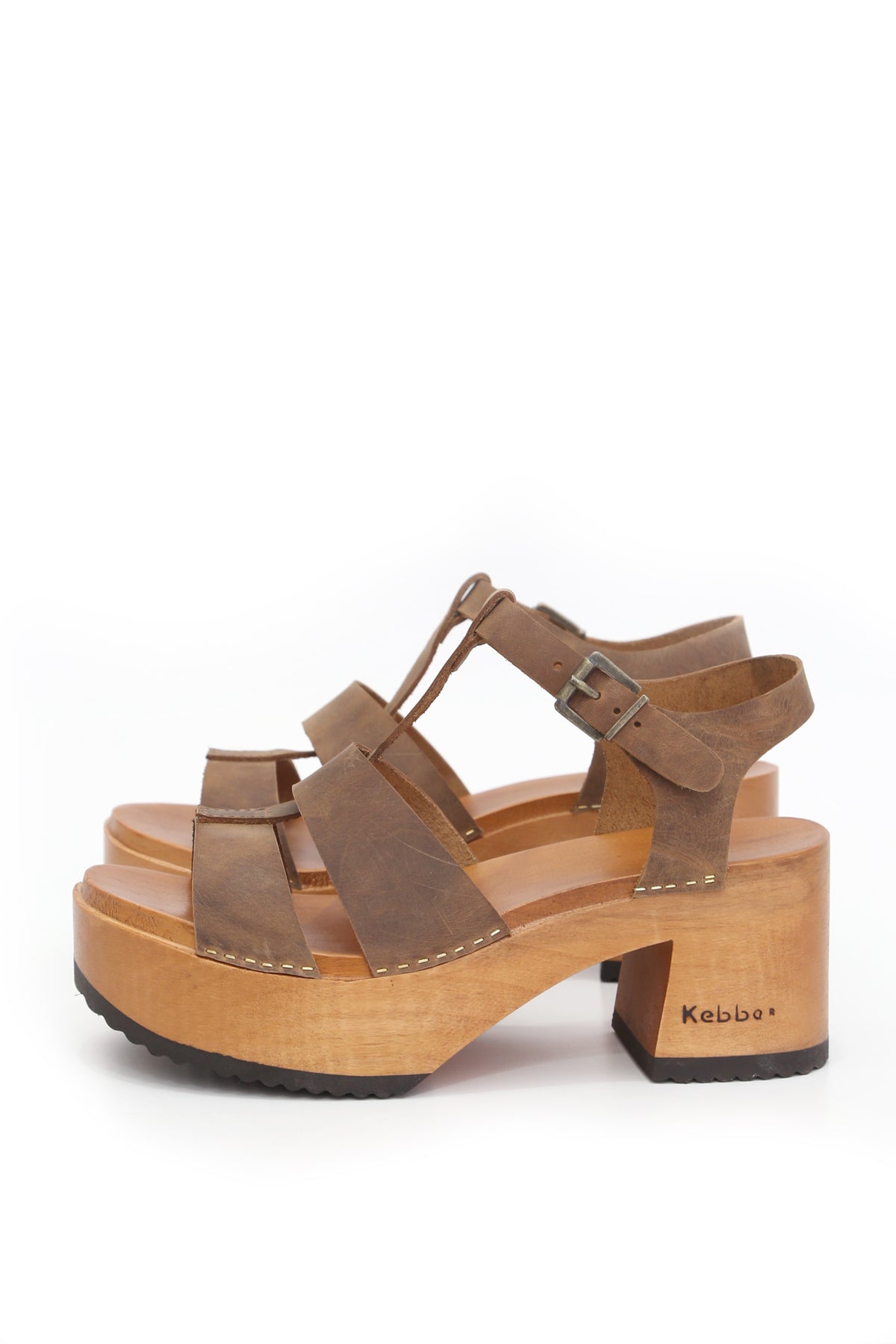 SANDALIA MUJER - PAJARO PINGÜINO WEST BRANDY